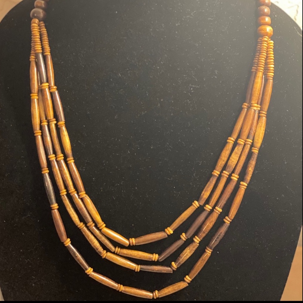Wooden Beaded Necklace. I Have So Much Beautiful Jewelry Perfect For Swimsuits